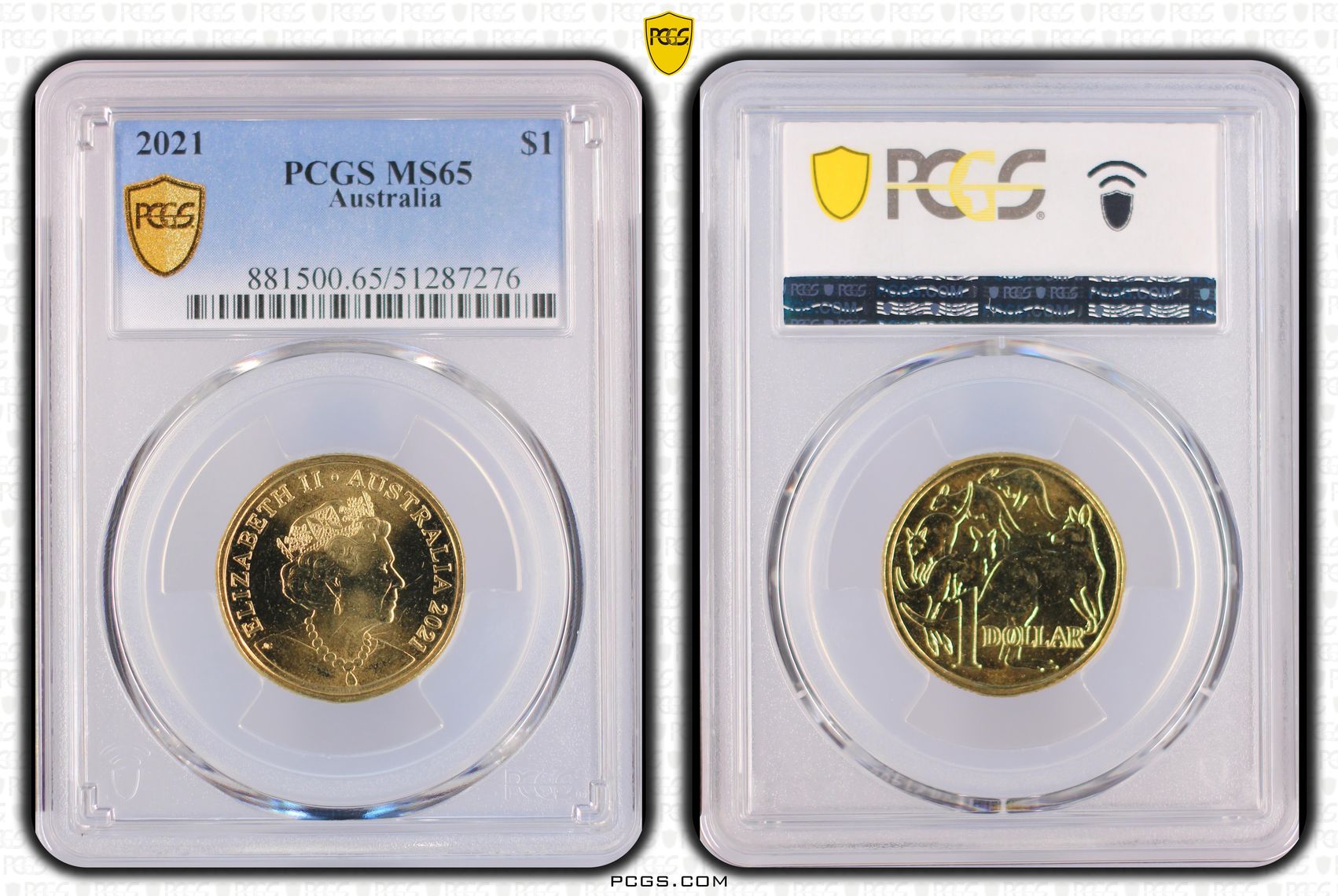 Low Mintage, One Dollar, 2021, PCGS MS65