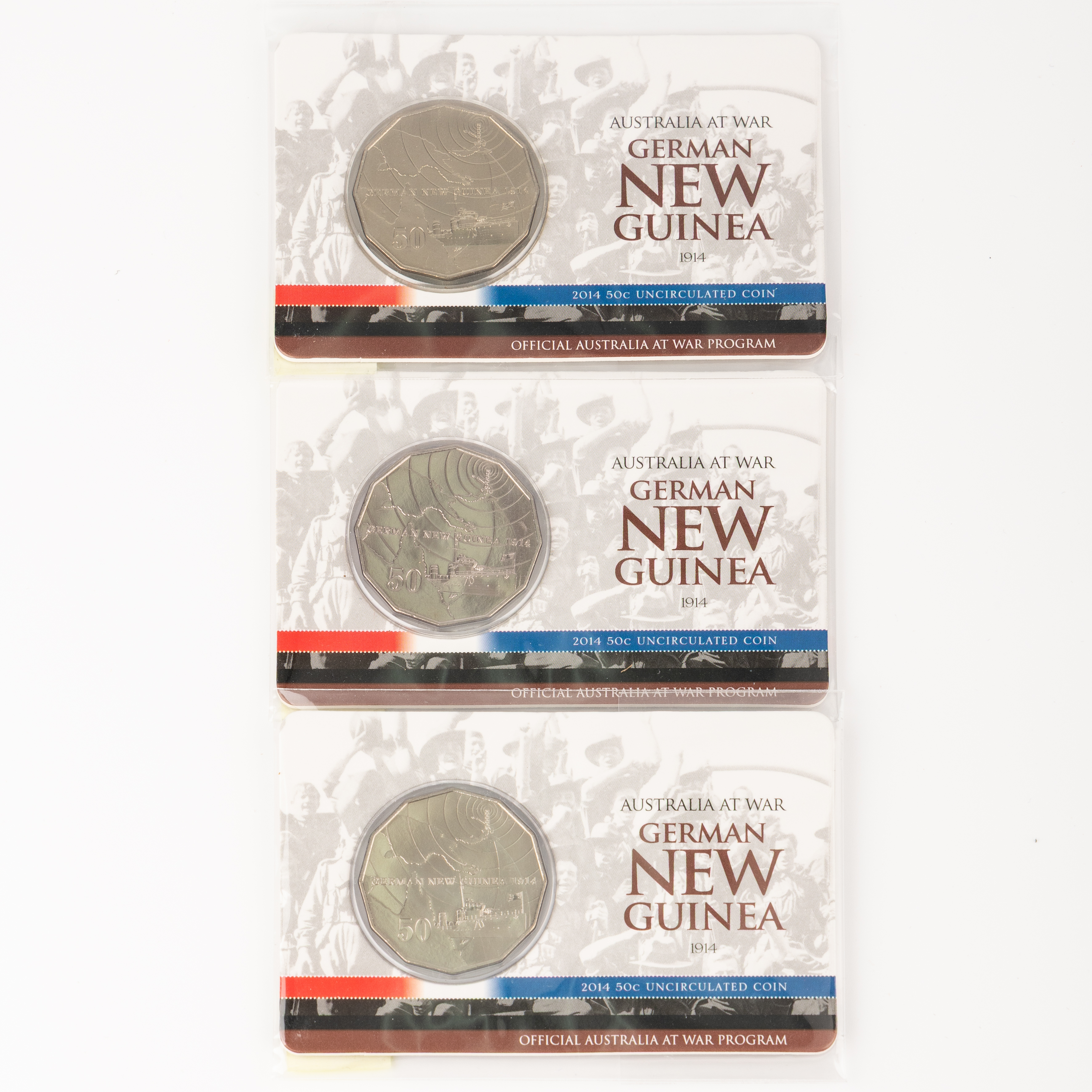 Australia at War, Fifty Cent, 2014, UNC