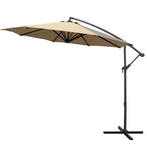 Excellent Outdoor 360 Degrees Portable Summer Garden Umbrella (Beige/Khaki) |