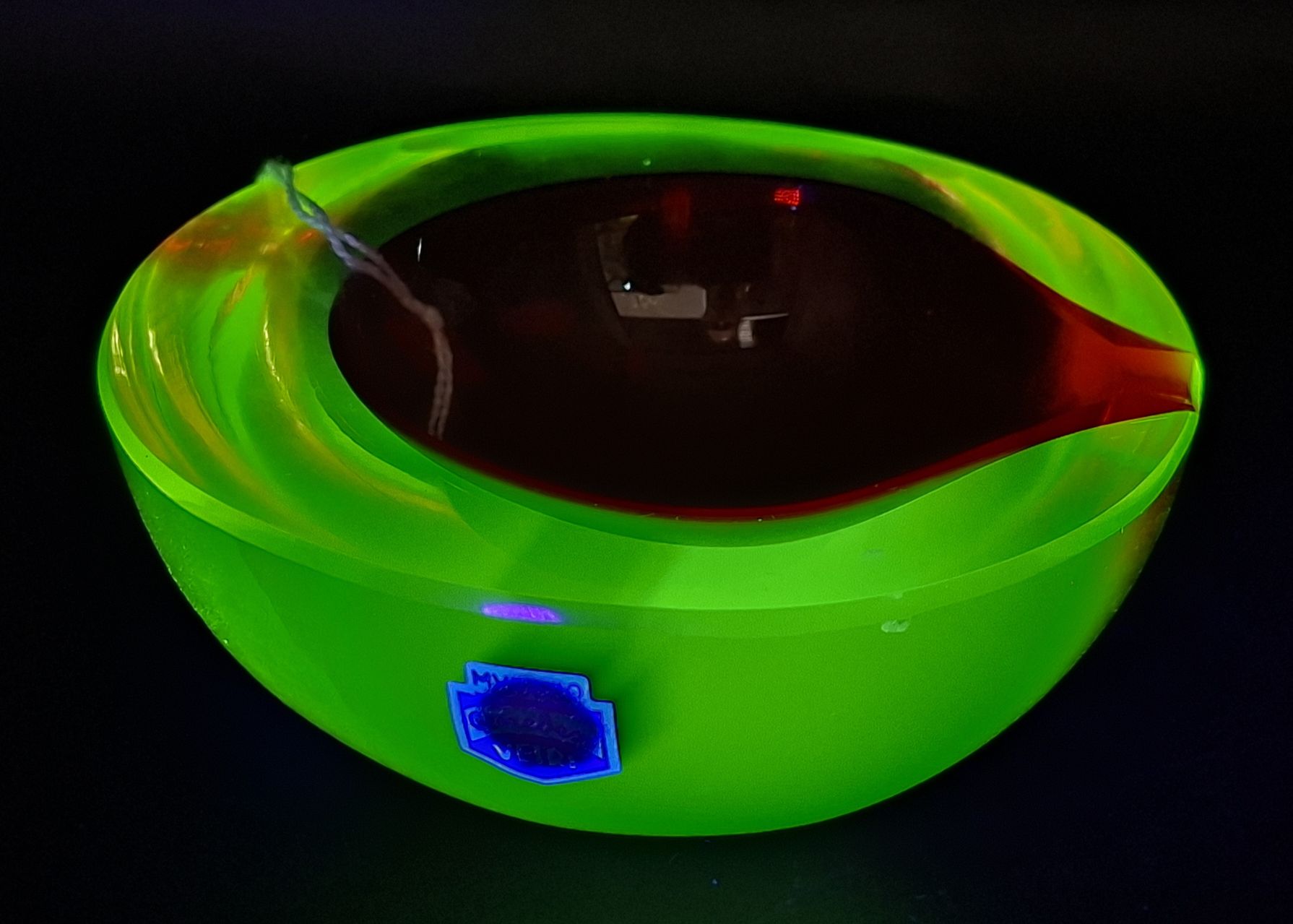 Murano Cenedese Art Glass Bowl
