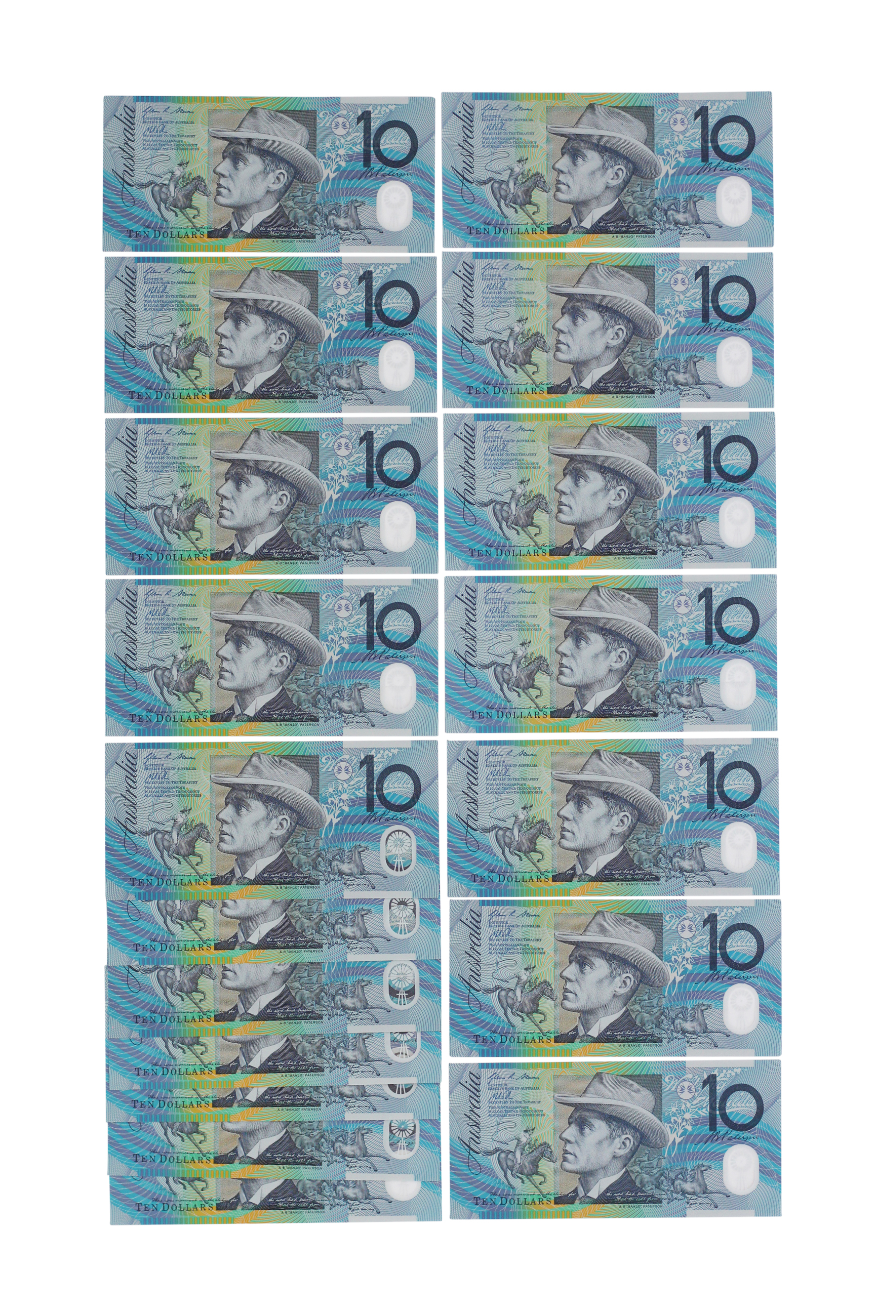2232. · Accumulation, Stevens/Parkinson, Ten Dollars, 2013, UNC