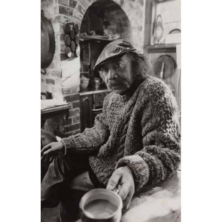 Nigel Yates 'Portrait of Ralph Hotere, Port Chalmers'