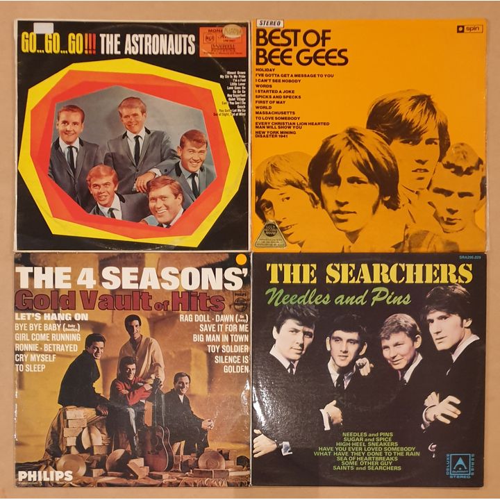 Vinyl Records (x4)