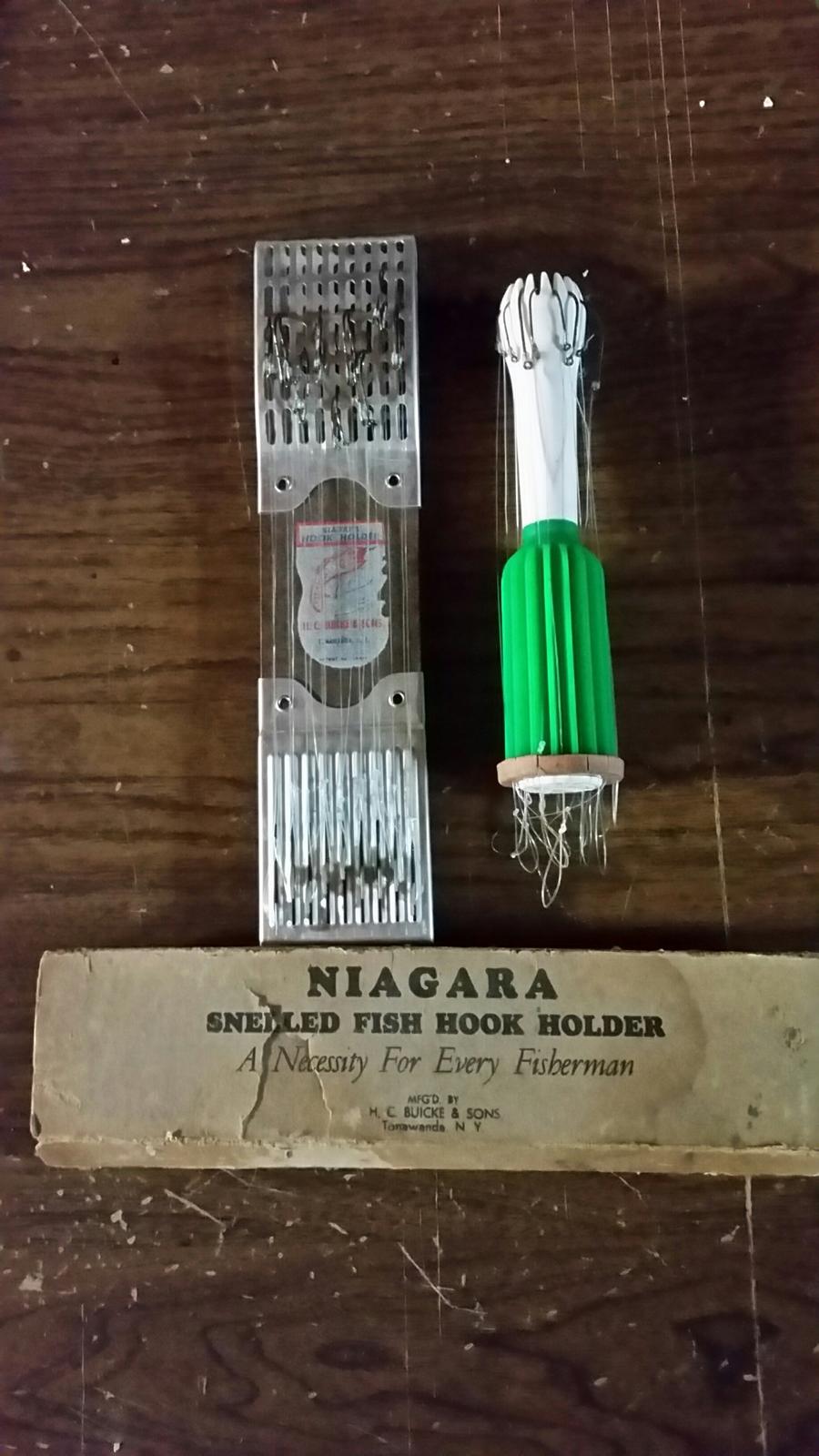Vintage THE NIAGARA Fish Hook Holder By H. C. Buicke & Sons Fishing Supplies