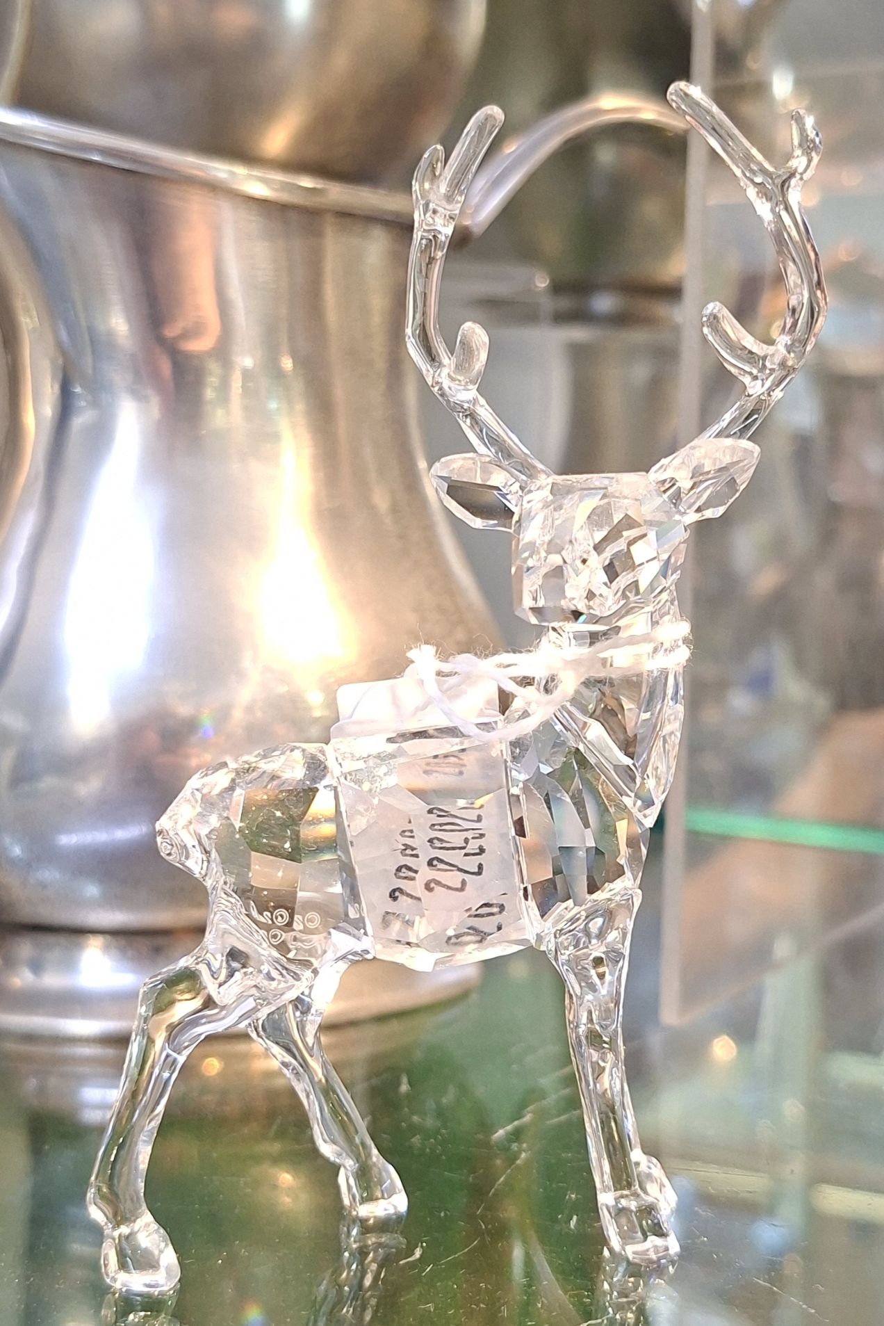 Swarovski Crystal Stag Figuine