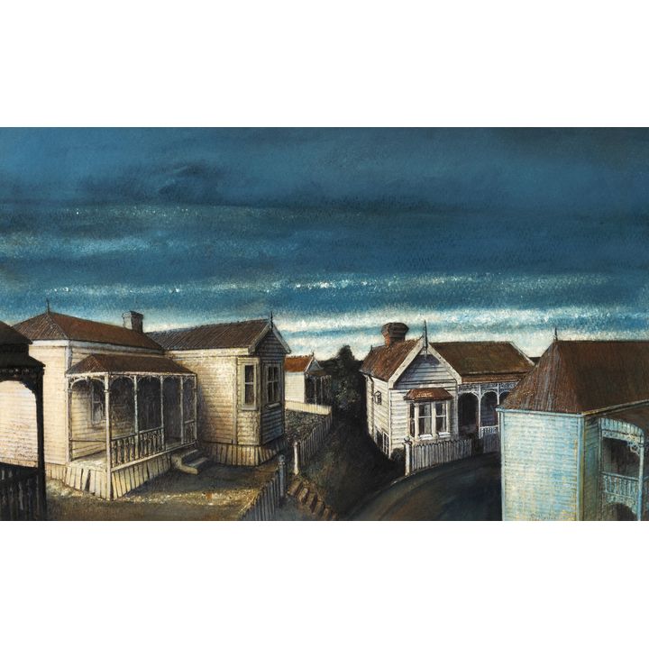 Artist Unknown 'Suburban Landscape with Villas'