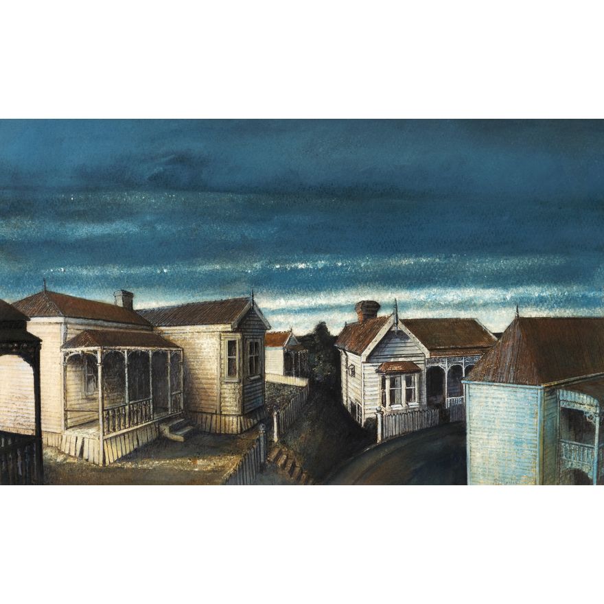 Artist Unknown 'Suburban Landscape with Villas'