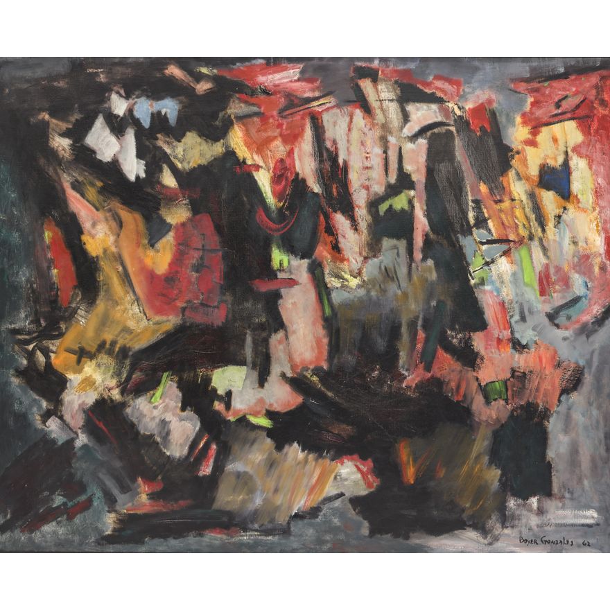 Boyer Gonzales Jr. ''Passage'' 1962 Oil