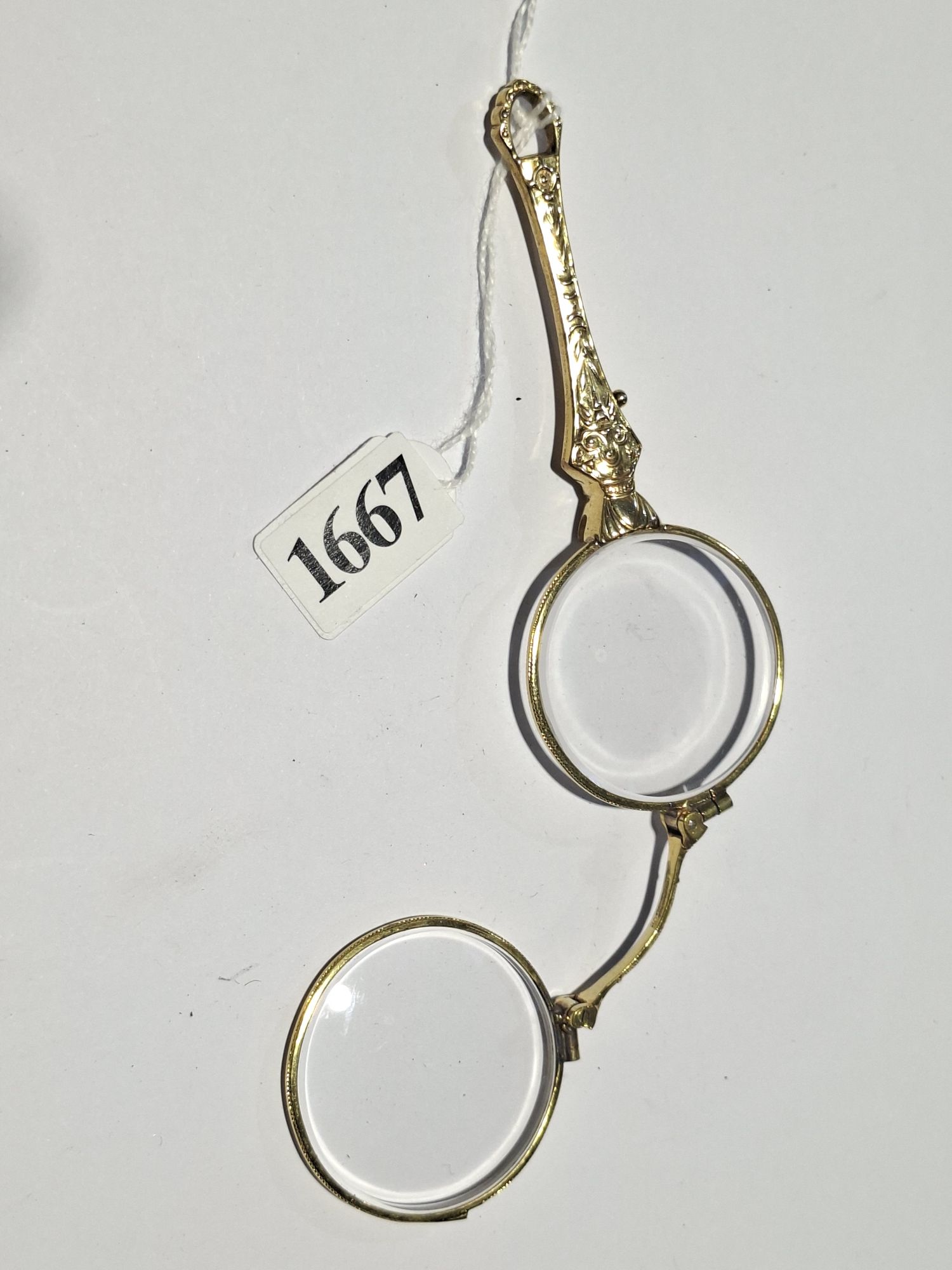 Pair Of Lornette Glasses