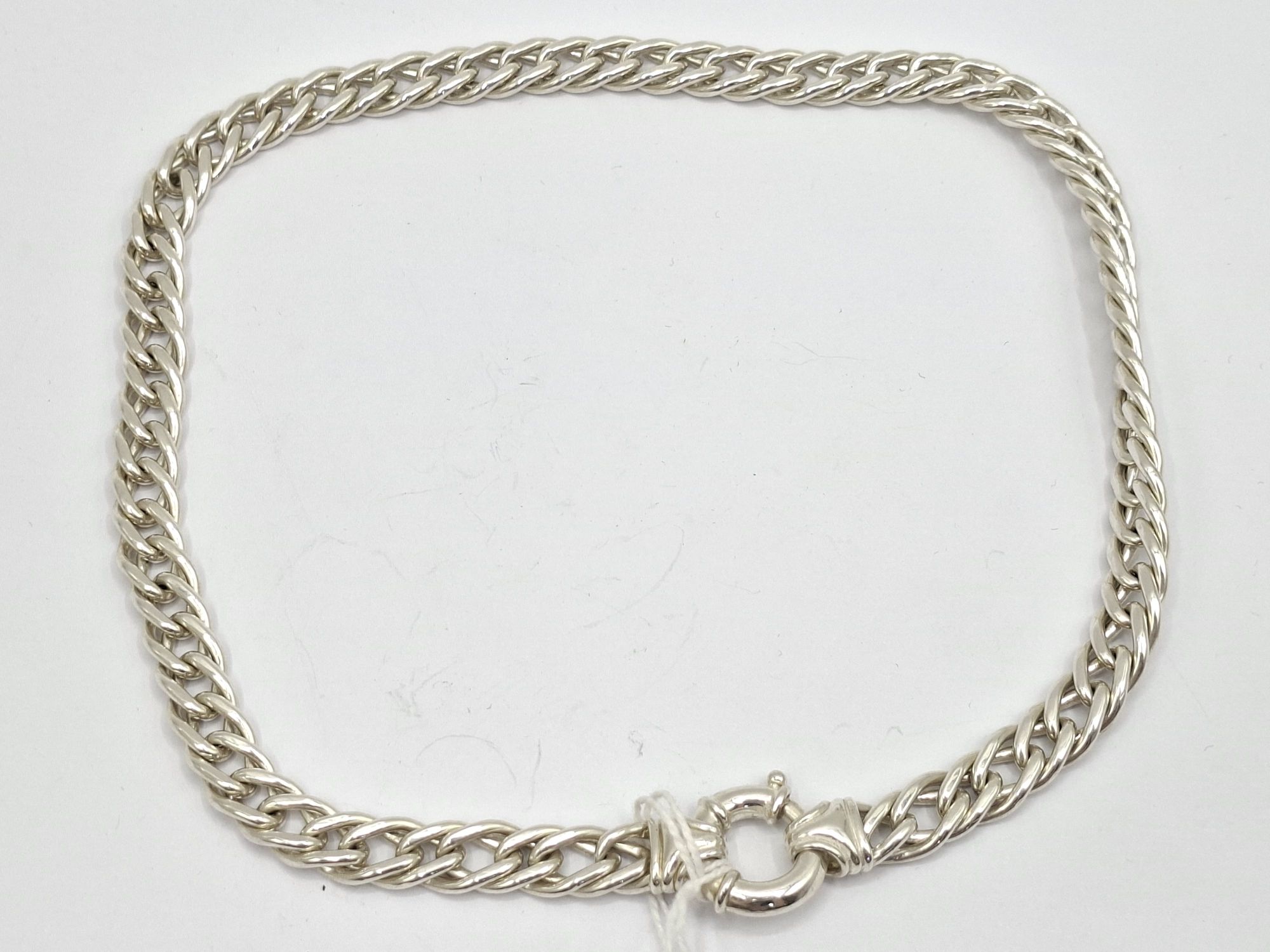 1117 · STERLING SILVER CURBLINK CHAIN