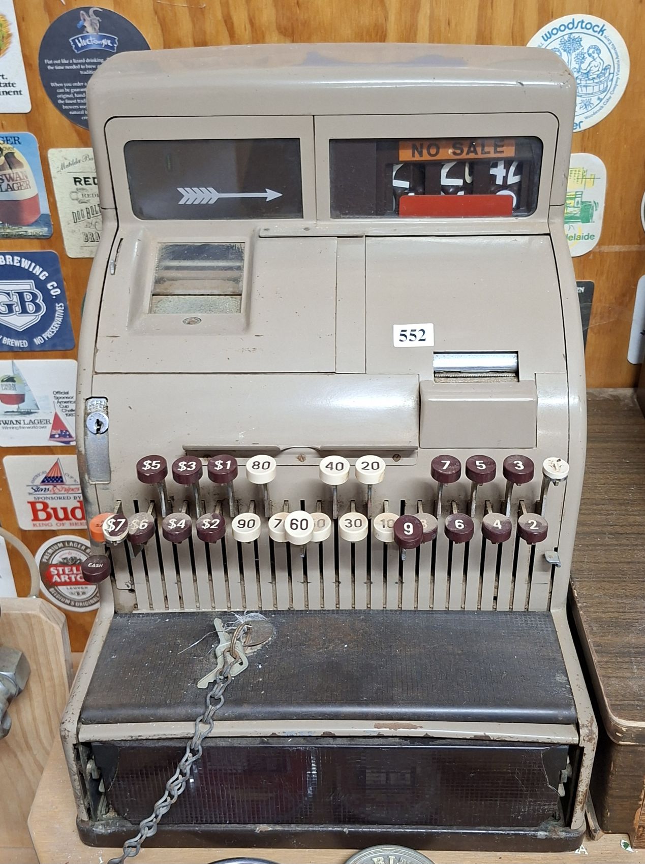 INDUSTRIAL COUNTER TOP CASH REGISTER
