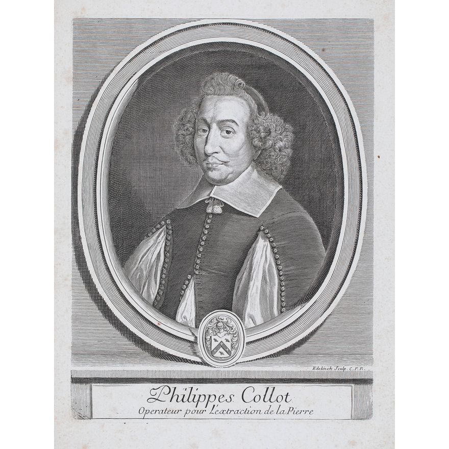 Gerard Edelinck | Philippes Collot operateur pour l’extraction de la Pierre, ok. 1700