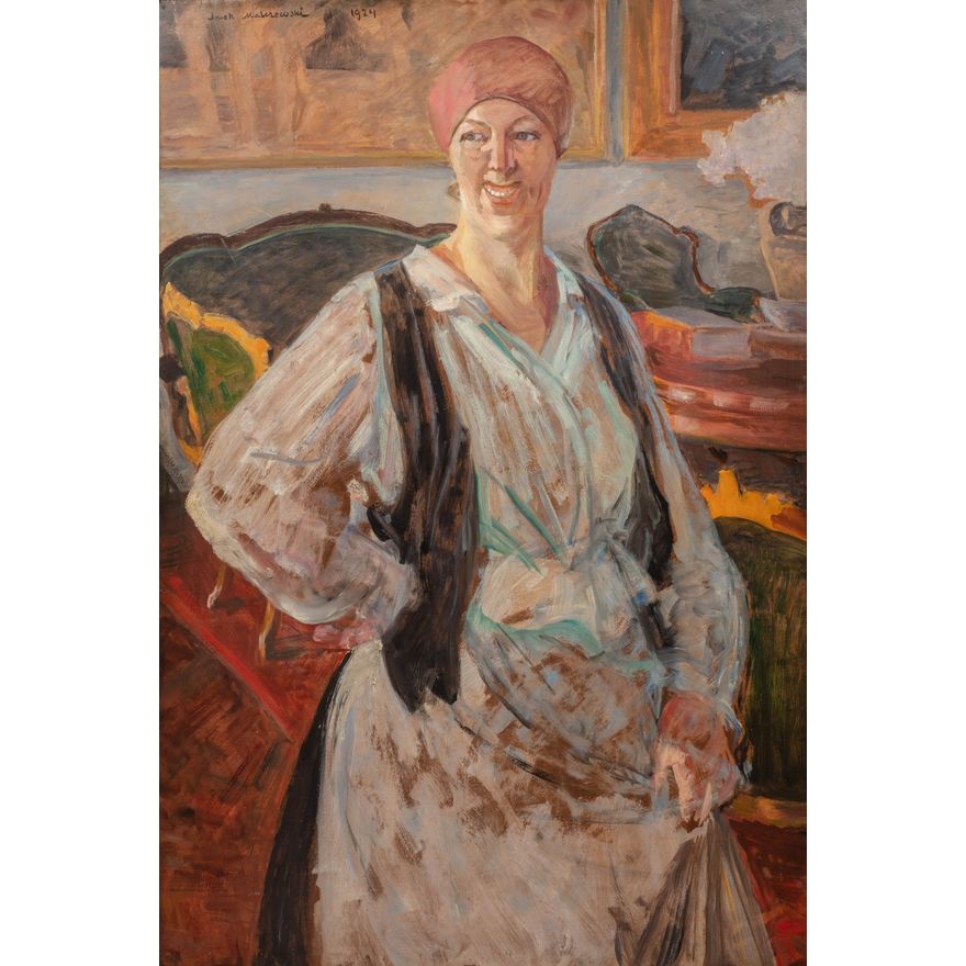 Jacek Malczewski | Portret Julci, 1924