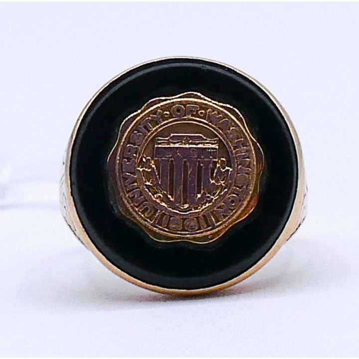 Vintage 14k University of Washington Ring Size 6 - 6.5 grams