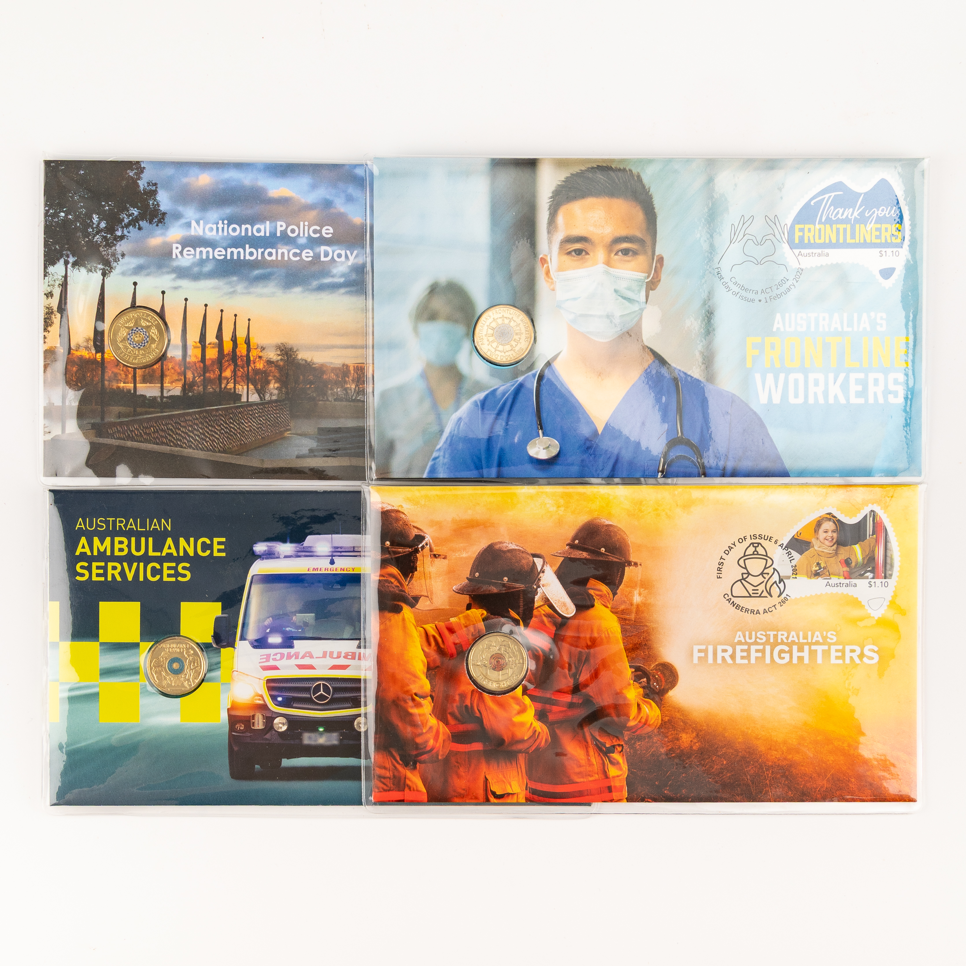 Elizabeth II, Frontline Workers, Two Dollars, 2019 - 2022, UNC