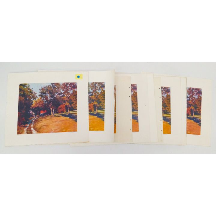 11pc Kent Lovelace ''St. Jean'' Prints & Test Prints.