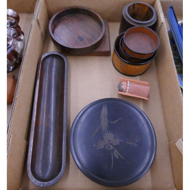 Box Wooden Ware Trays