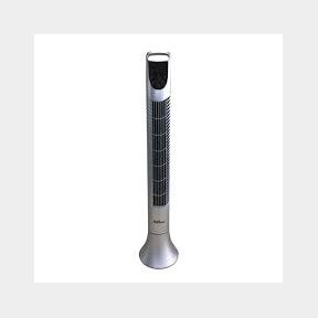 ALVA AIR 92cm Tower Fan Plastic Silver 3 Speed 40W Remote control Silver |