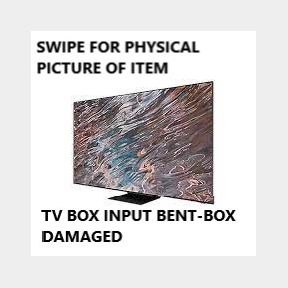 Samsung 75" QN800A Neo QLED 8K Smart TV-(TV BOX INPUT BENT)-(BOX DAMAGED) | SJ 51673/10037 B9 (S5)/