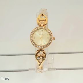 LANCO LADIES WATCH 22MM GOLD. WITH CUBICS