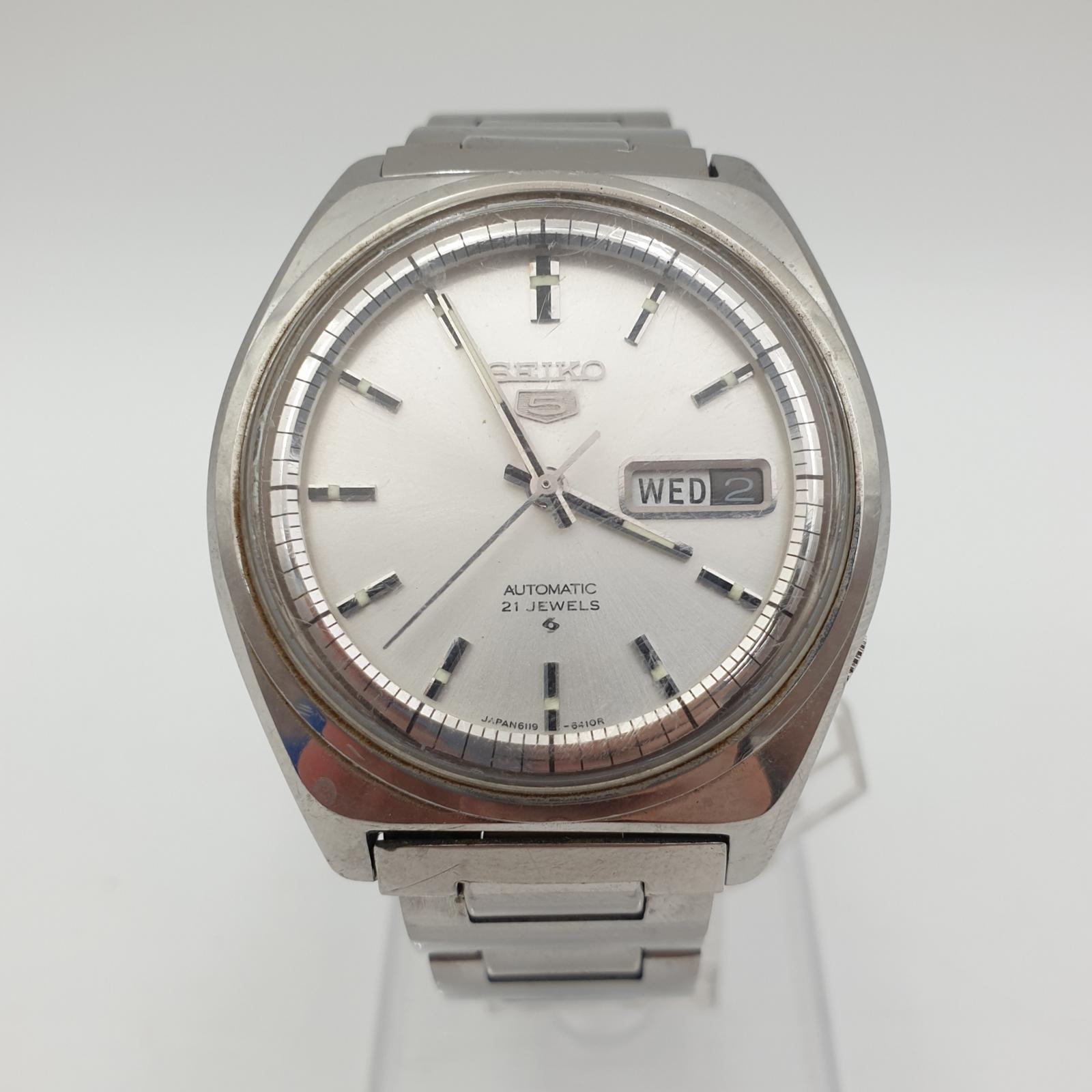 C1974 Seiko 5 Automatic 6119-6410 Men's Watch | Kearns Auctions