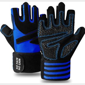XX-SMALL WEIGHT LIFTING WORKOUT GLOVES WOMEN MEN CROSSFIT WITH WRIST WRAPS SUPPORT, ANTI-SLIP GRIP HALF FINGER GYM TRAINING GLOVE