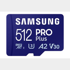 SAMSUNG PRO PLUS + ADAPTER MICROSDXC 512GB