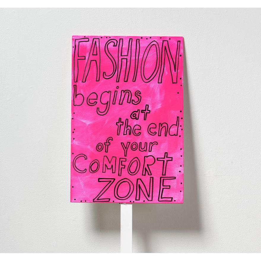 John Reynolds and WORLD 'Protest Sign'
