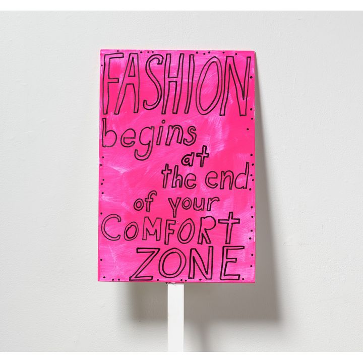 John Reynolds and WORLD 'Protest Sign'