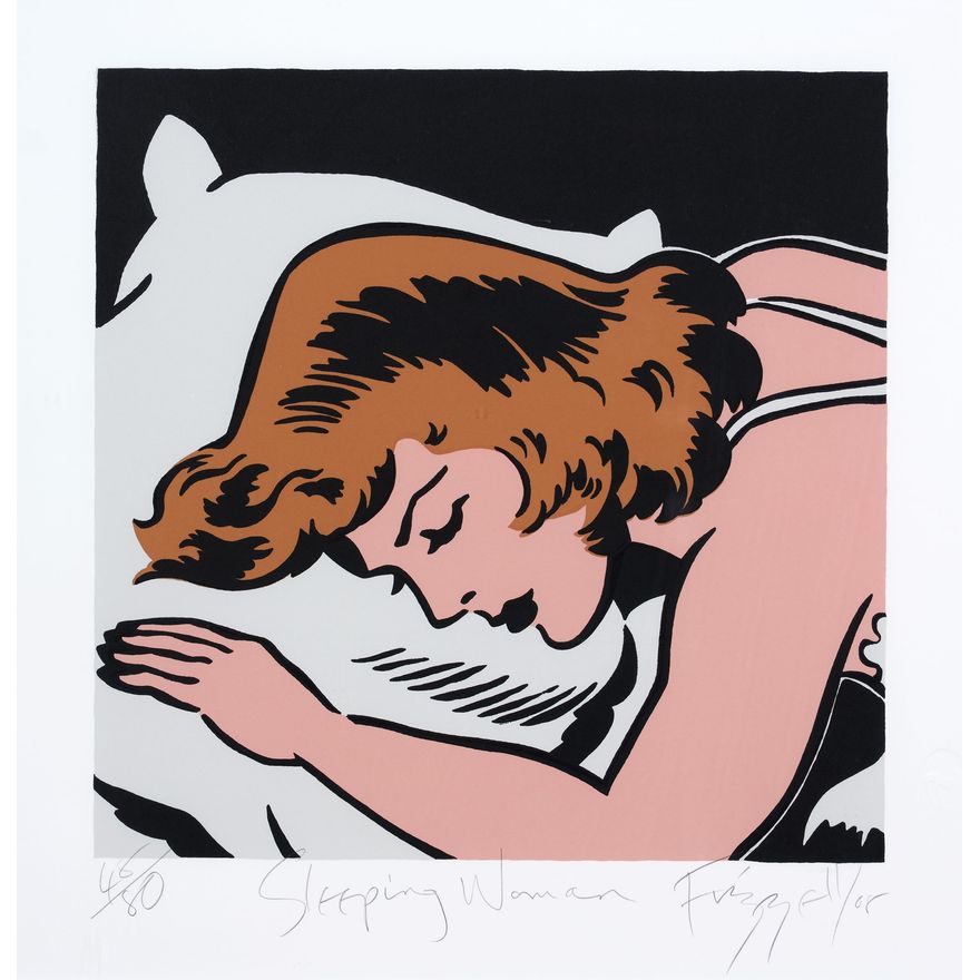 Dick Frizzell ‘Sleeping Woman’
