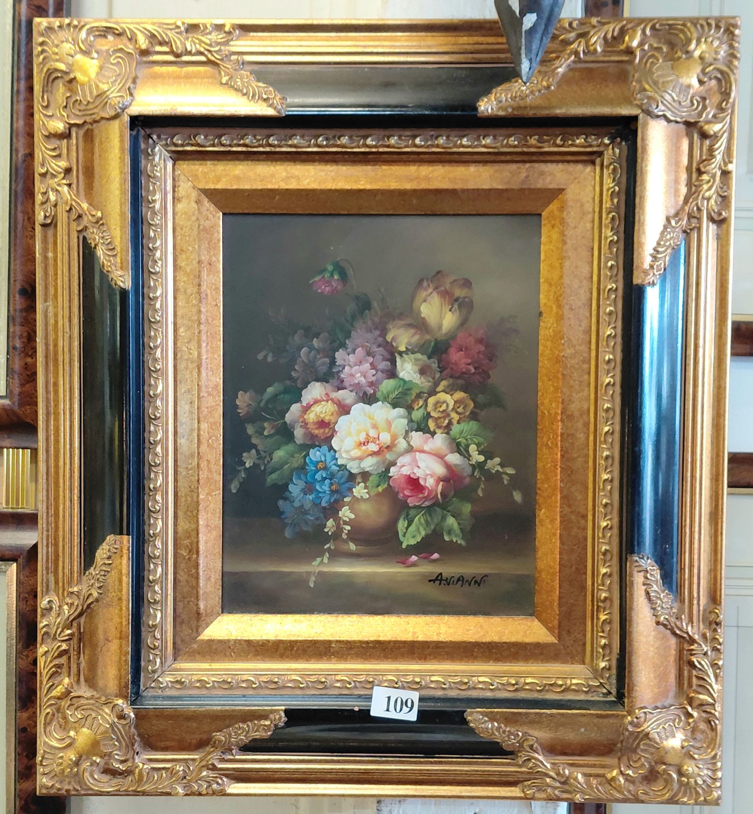 109 · 19TH C. STYLE STILL LIFE