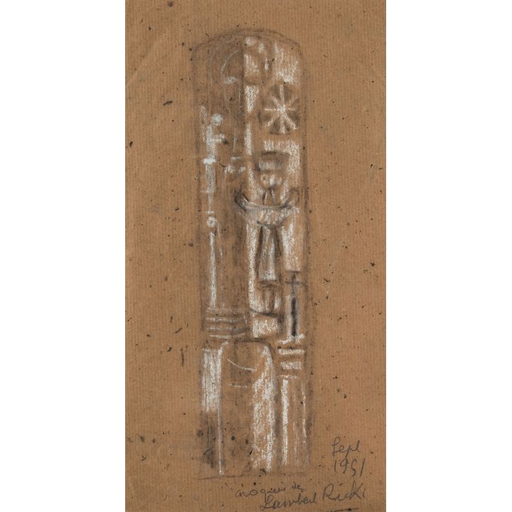 Jean Lambert-Rucki | Stela religijna, 1951