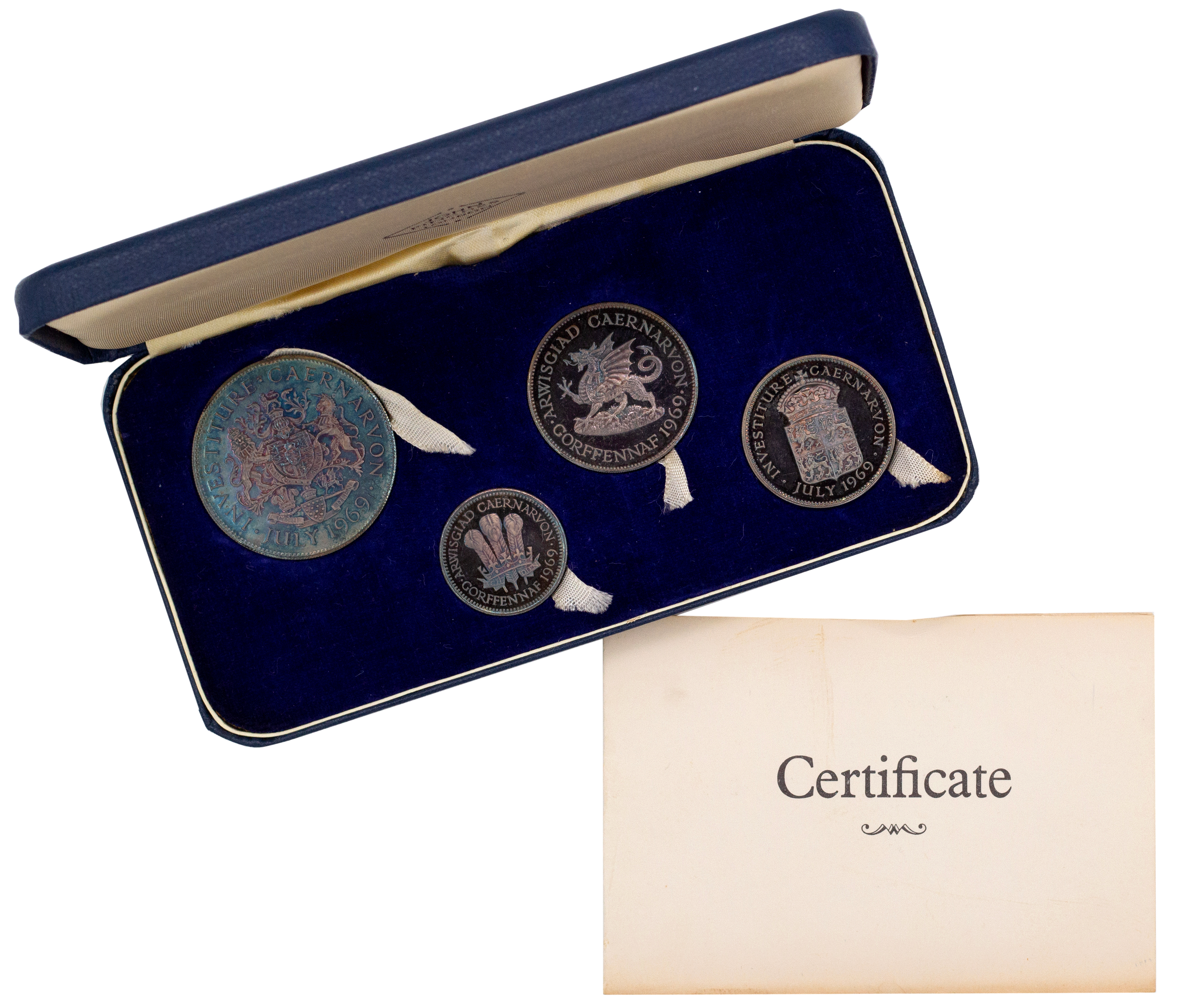 Great Britain, Set, Investiture Medals, 1969, UNC