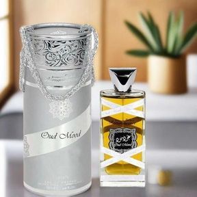 LATTAFA OUD MOOD SILVER REMINISCENCE 100 ML EAU DE PARFUM OUD SCENT - 52055/20343