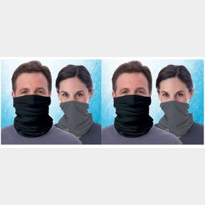 4PCS ARTIC COOL COOLING FACE GAITER MULTIFUNCTIONAL