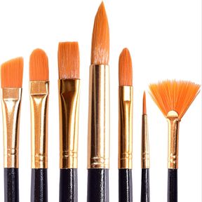 PAINT BRUSH SET FOR ACRYLIC PAINTING ARTIST WATERCOLOR BRUSH PROFESSIONAL OIL PAINTING BRUSHES SMALL CRAFT, FACE PAINT BRUSHES BLA