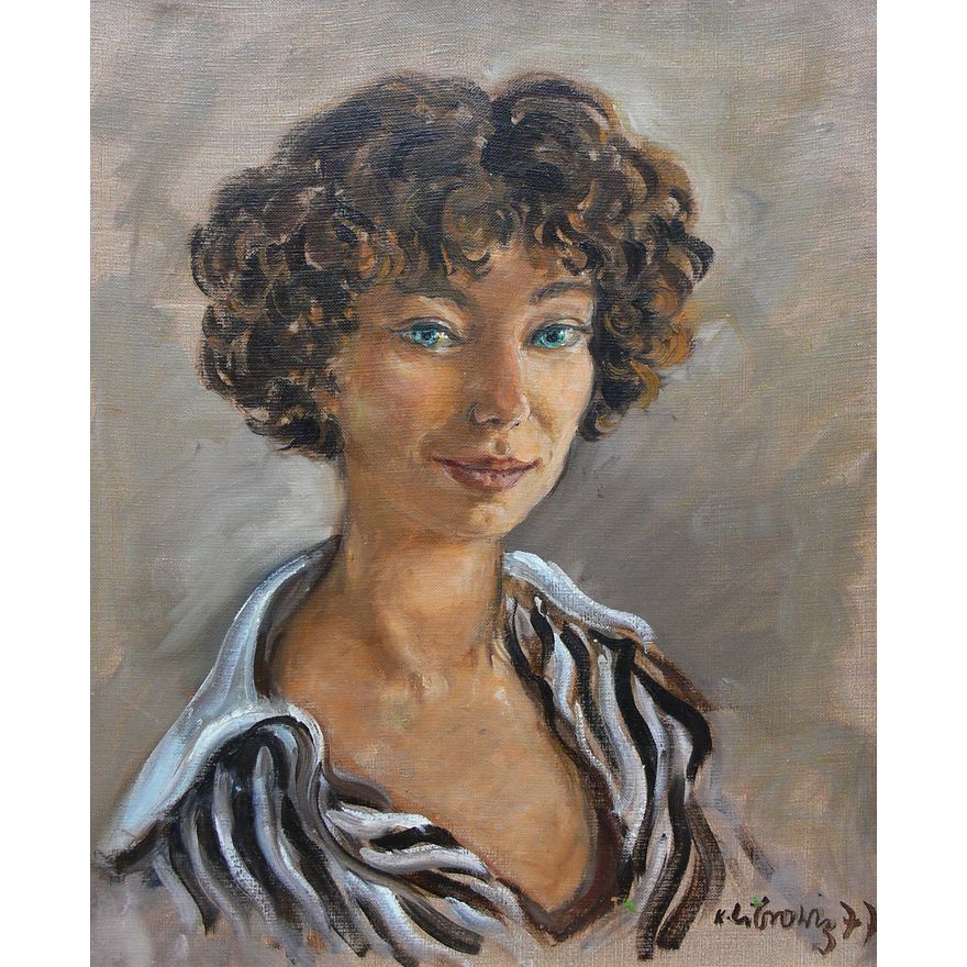 Katarzyna Librowicz | Portret kobiety, 1977 r.