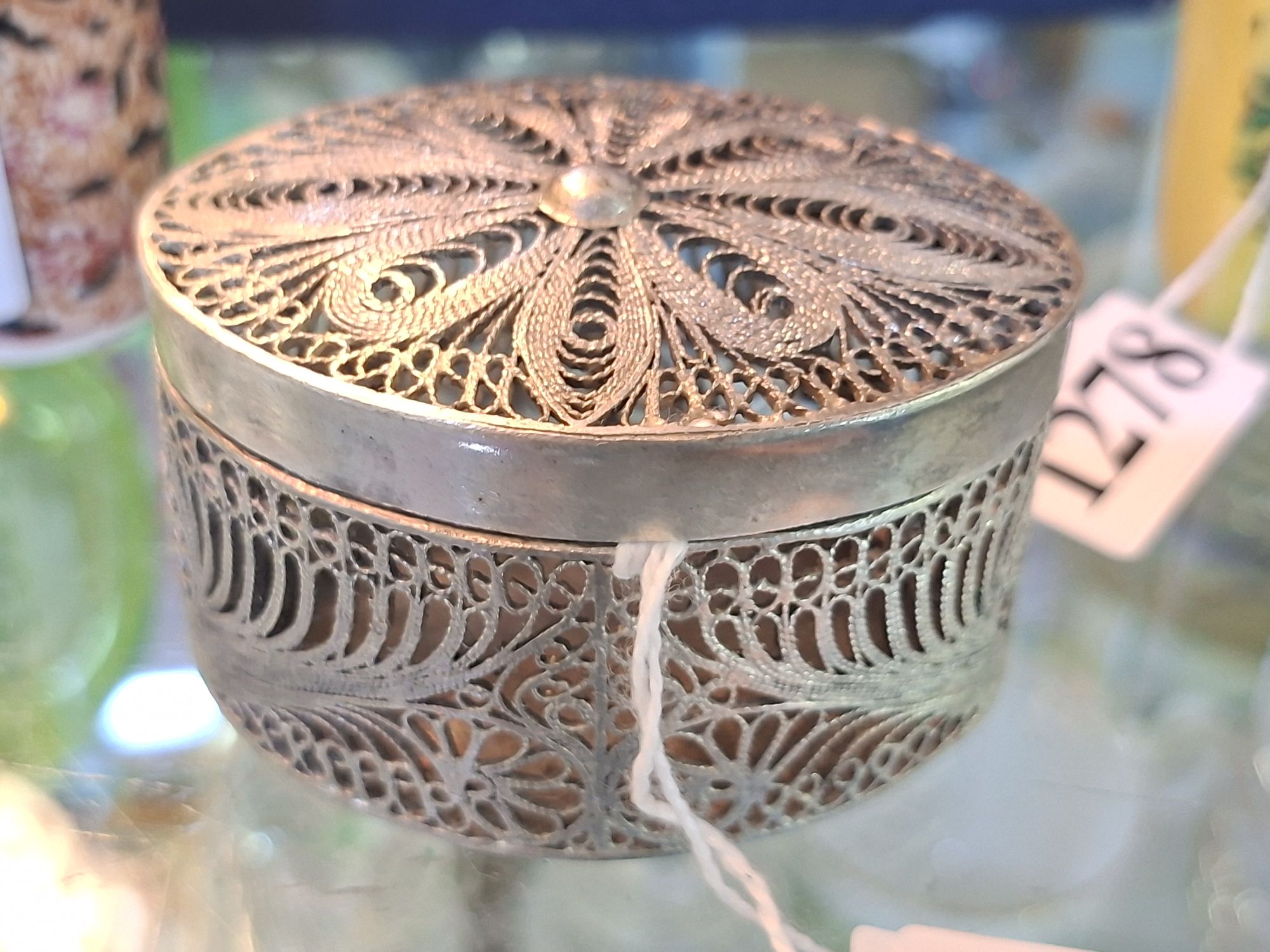 Filigree Jewellery Box