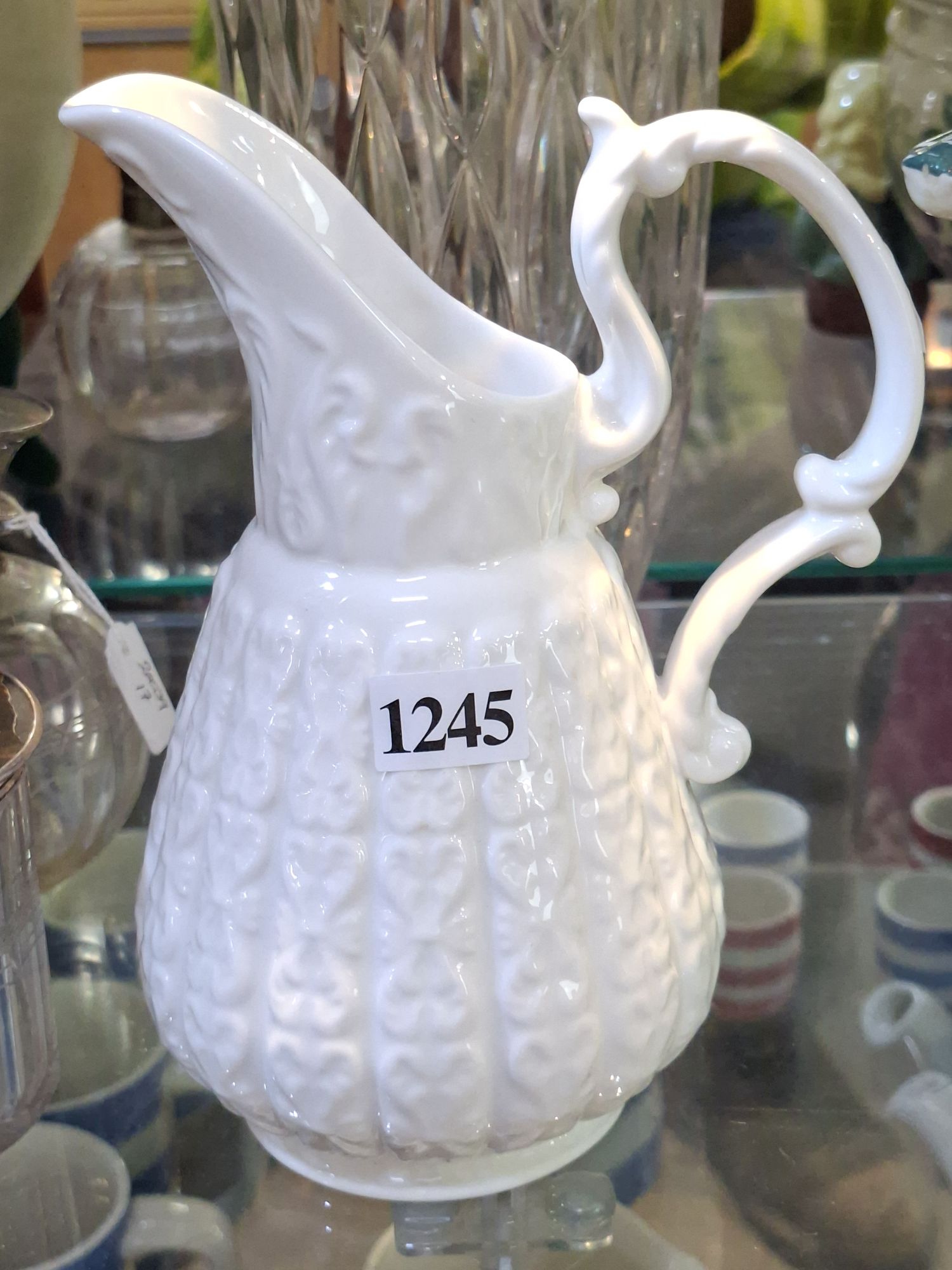 1245 · CROWN STAFFORDSHIRE MILK JUG