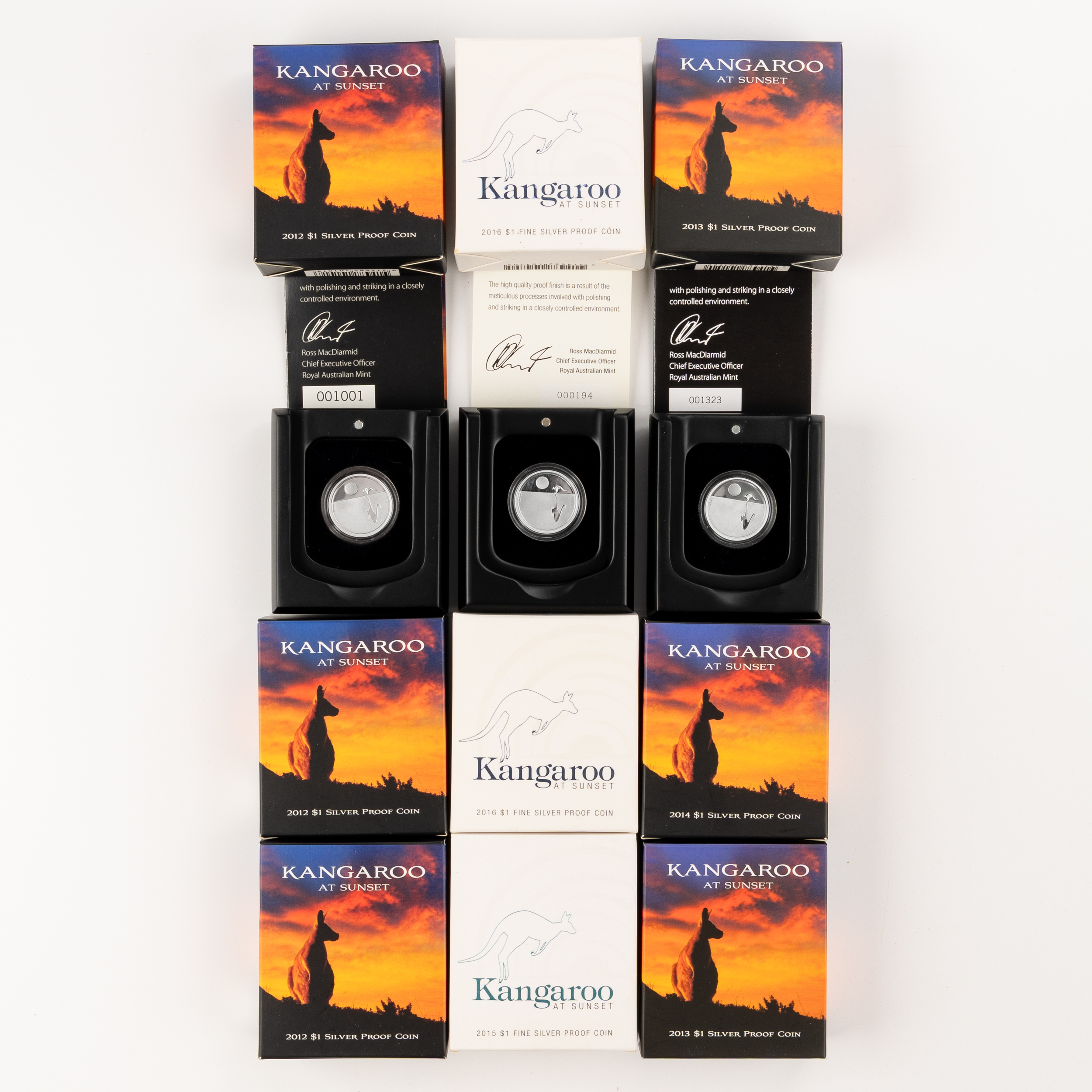 Elizabeth II, RAM - Kangaroo at Sunset, One Dollar, 2012 - 2016, FDC