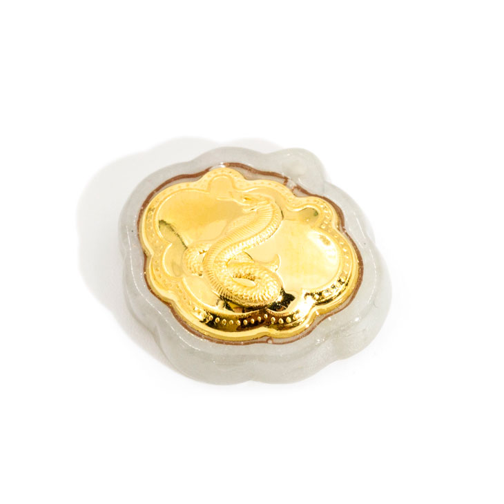 244 · 24ct Jade Pendant,