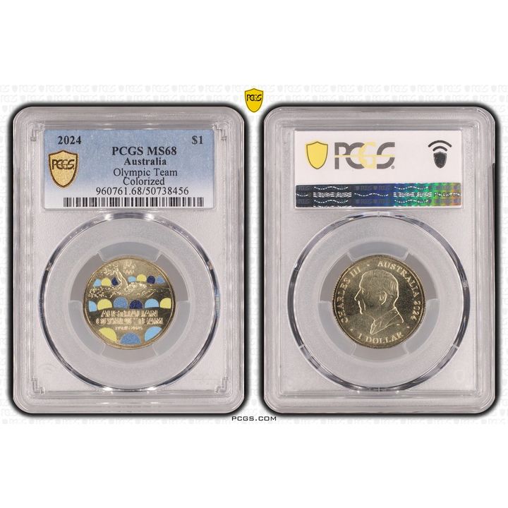 Olympic Team, One Dollar, 2024, PCGS MS68