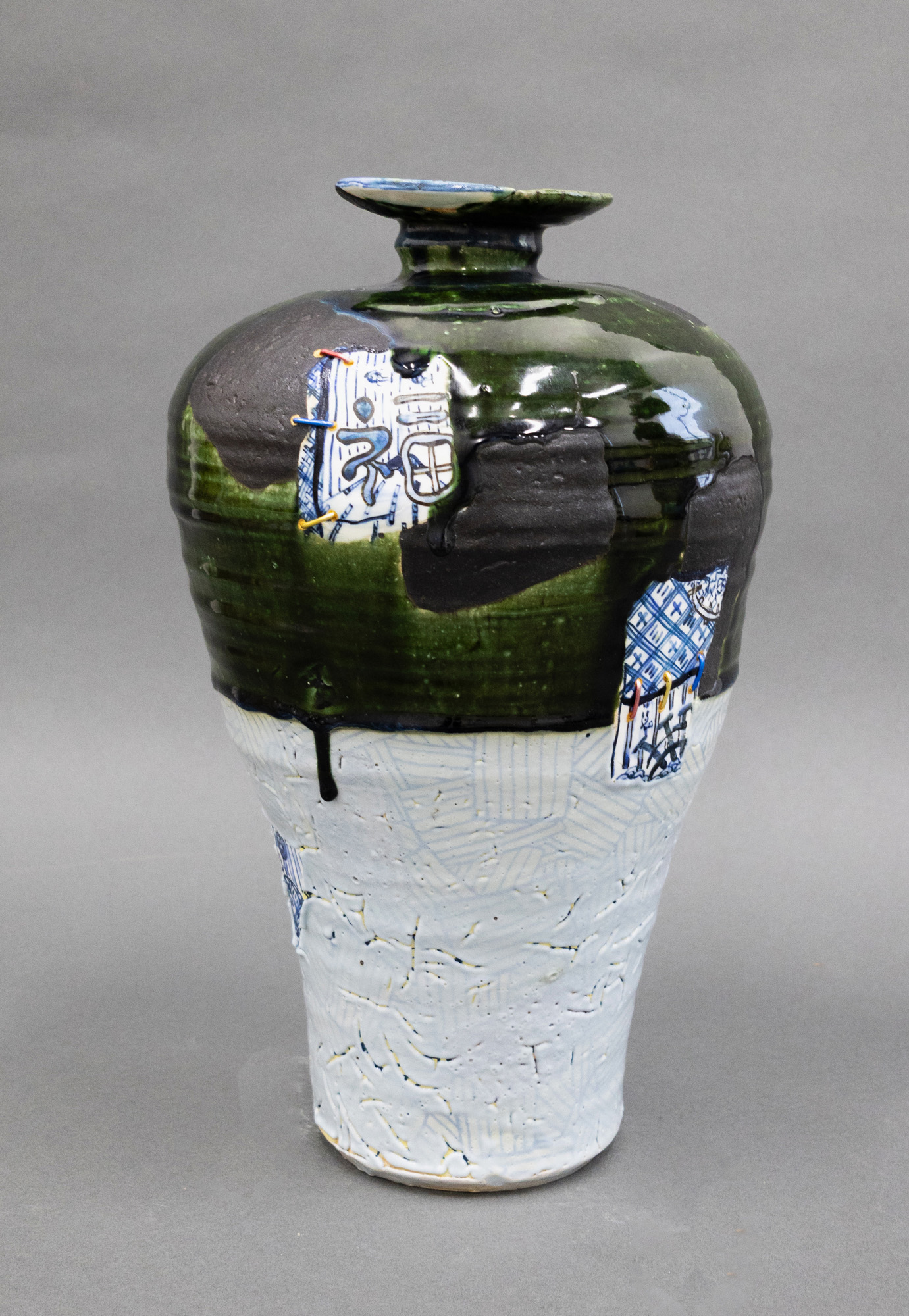 Aaron Scythe - Large Iro Shino vase — NZ auction result