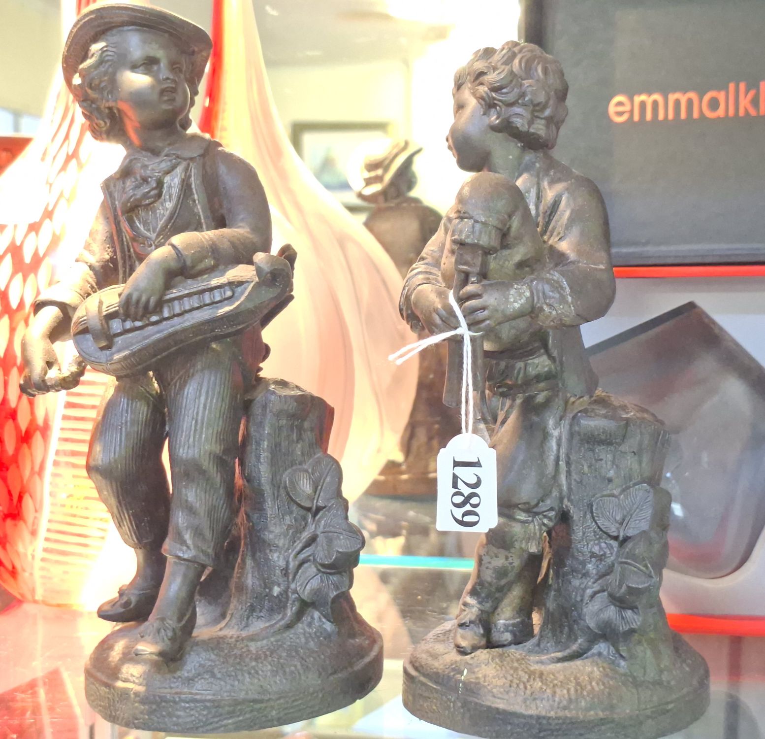 Spelter Figurines