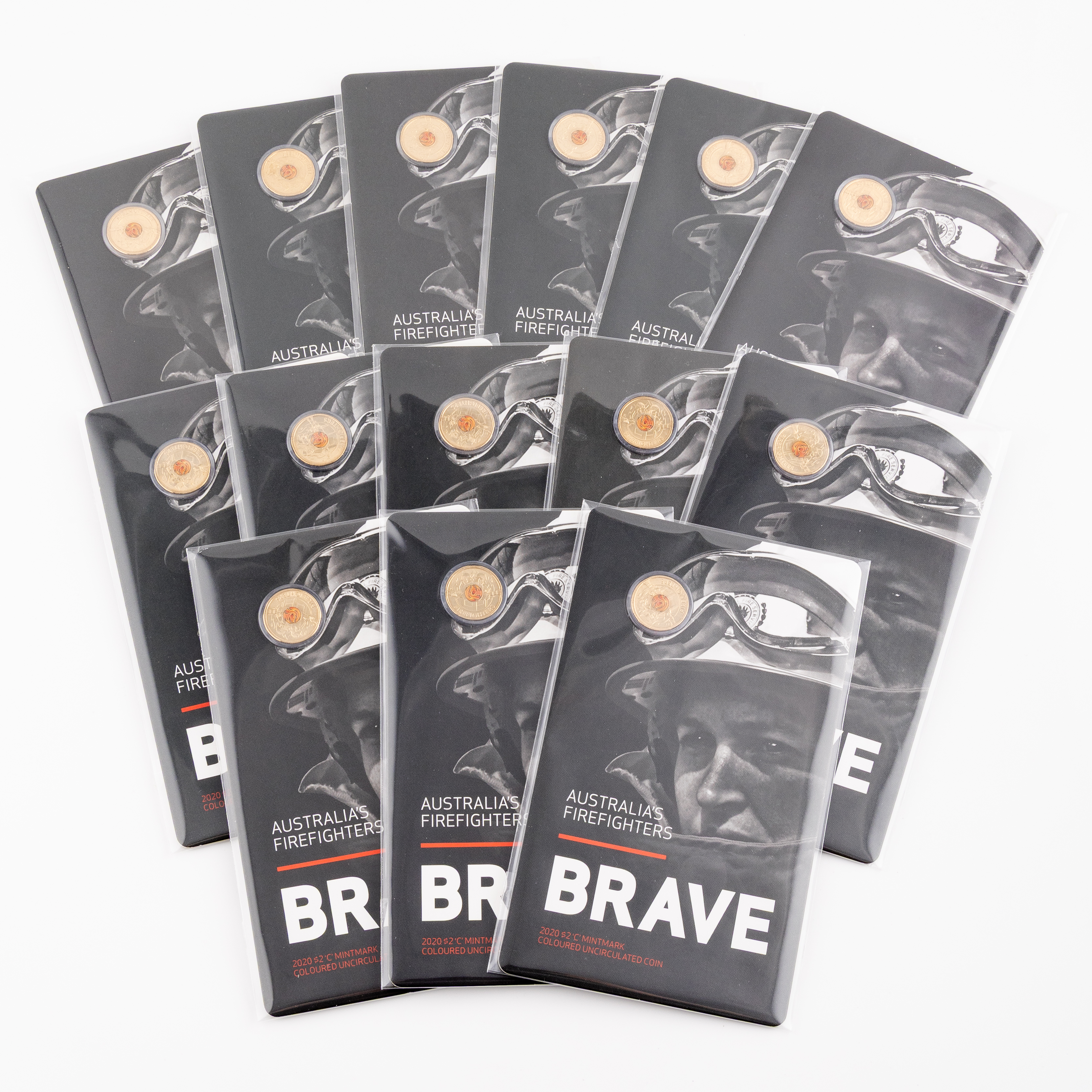 Elizabeth II, RAM - Brave, Australia's Firefighters, Two Dollars, 2020-C, UNC