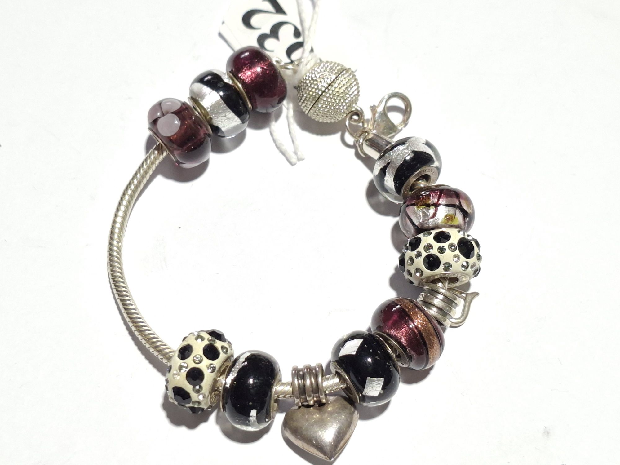 Sterling Silver Charm Bracelet