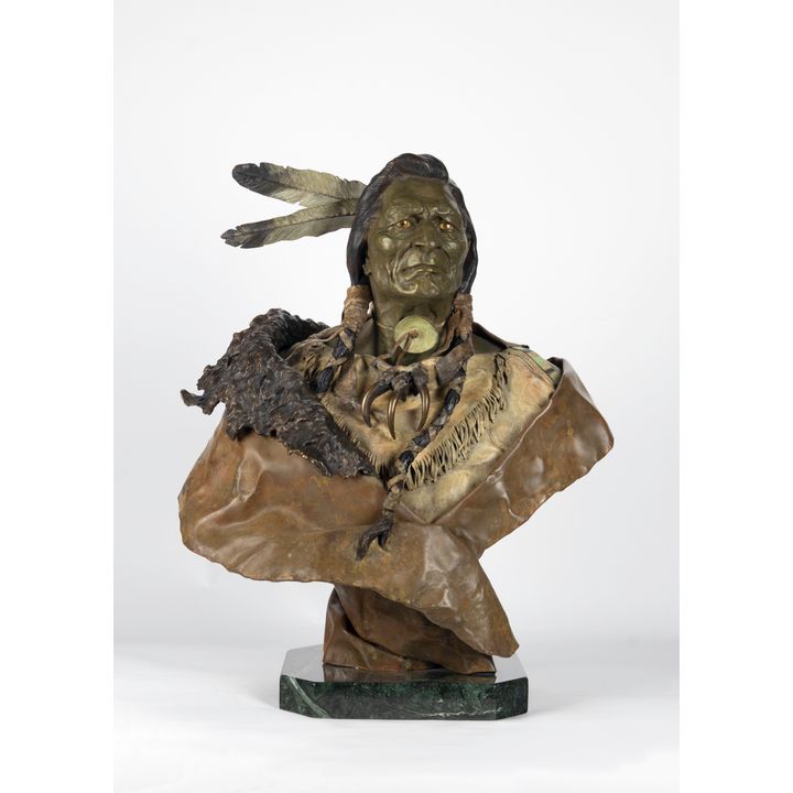 König , Native American Bust, 1992