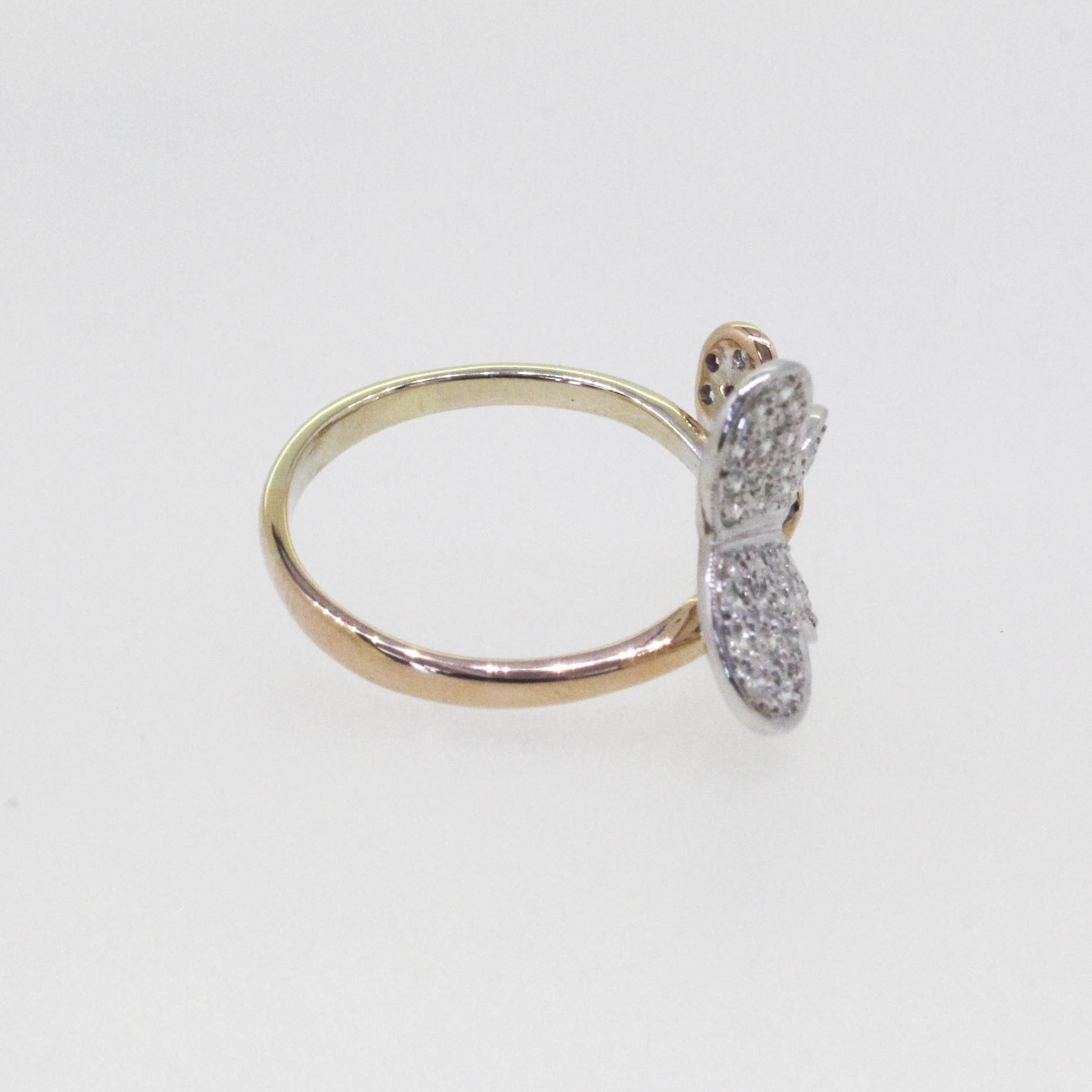 0.30ct Butterfly Diamond Ring 5.13g