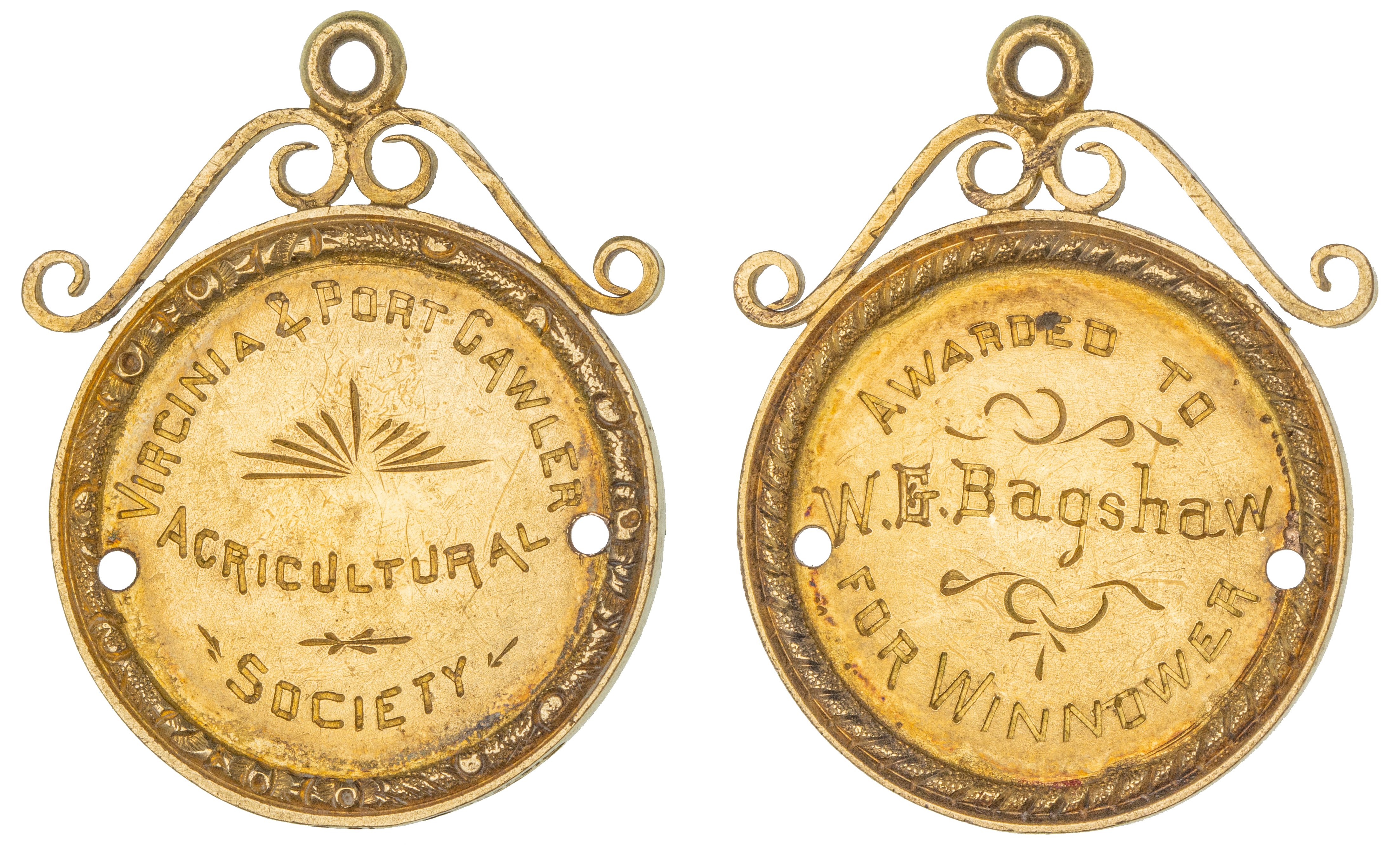 461 · Virginia & Port Gawler Agricultural Society, VF
