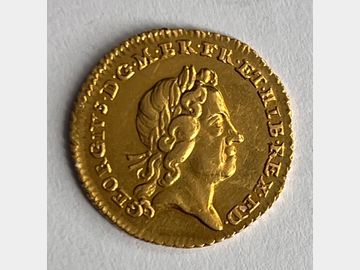 1718 GEORGE I GOLD (1 YEAR TYPE) GUINEA